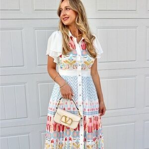 I was influenced. Perfect holiday dress Easter spring